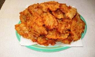 Филе курицы в сырном кляре
