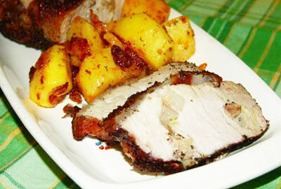 Запеченное мясо в духовке