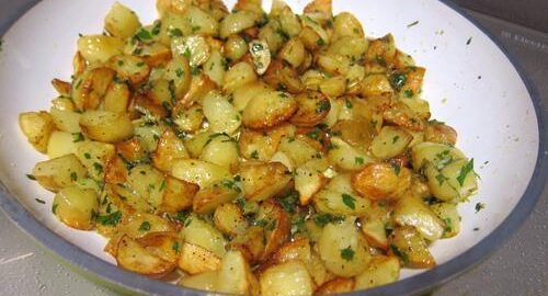 Жареная картошка в мультиварке