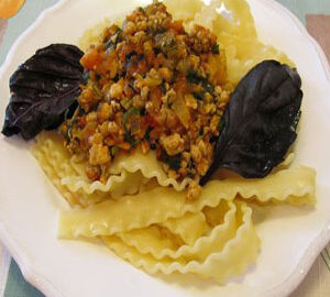 Макароны с фаршем болоньезе