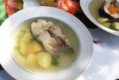 Уха из речной рыбы