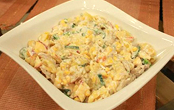 Салат с языком и огурцами