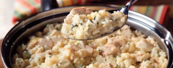 Салат с тунцом и рисом