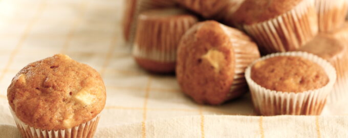 Маффины с яблоками