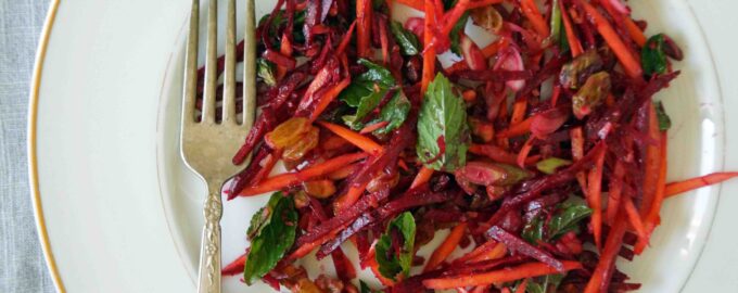 Салат из свеклы и моркови