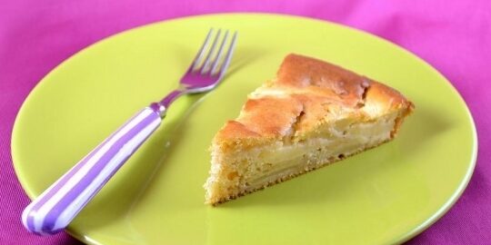 Тыквенный пирог с яблоками