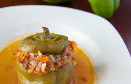 Перец фаршированный в мультиварке