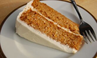 Морковный торт с кремом