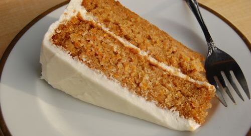 Морковный торт с кремом