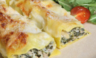 Каннеллони с сыром