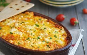 Запеканка с куриным фаршем