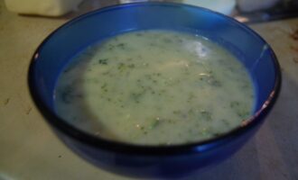 Сырный суп с брокколи
