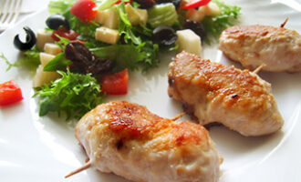 Куриный рулет с сыром