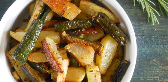 Картошка с кабачками