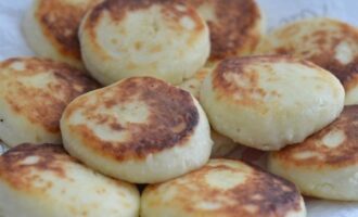 Воздушные сырники из творога