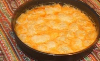 Пельмени с сыром в духовке