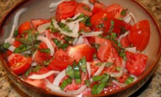 Быстрые маринованные помидоры