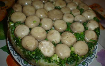 Салат "Полянка"