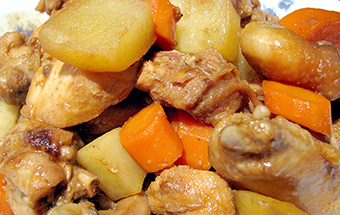 Жаркое из курицы в духовке