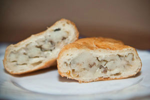 Постные пирожки с картошкой