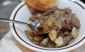 Жаркое с картошкой и мясом