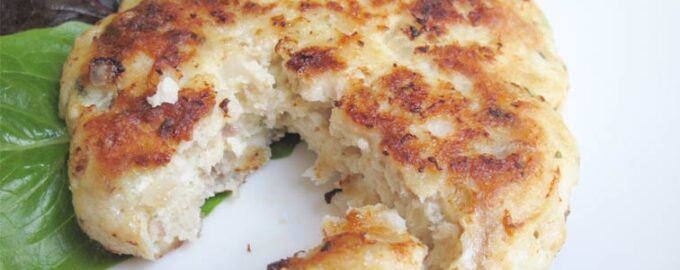 Рыбные котлеты с кальмарами