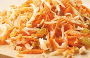 Салат из сельдерея и моркови