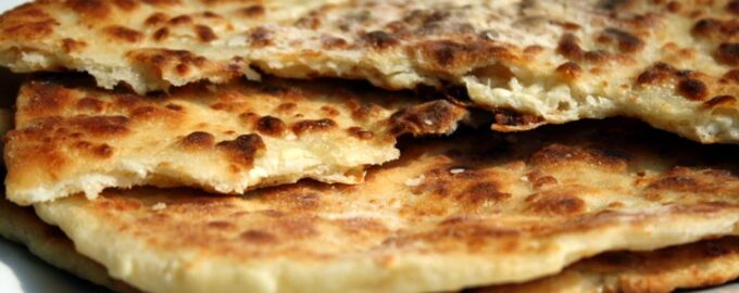 Лепешки с сыром на кефире