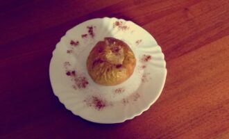 Фаршированные яблоки с творогом