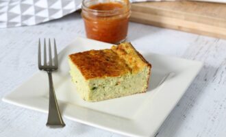 Пирог из кабачков с сыром