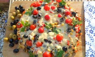 Картофельная пицца