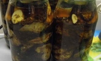 Жареные баклажаны на зиму