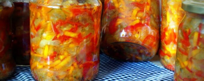 Баклажаны по-корейски на зиму
