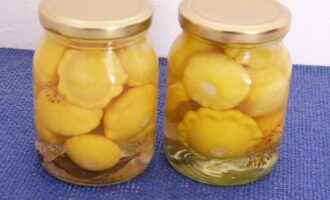 Консервированные патиссоны