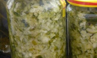 Капуста с огурцами на зиму