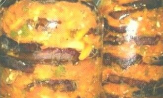 Острые баклажаны на зиму