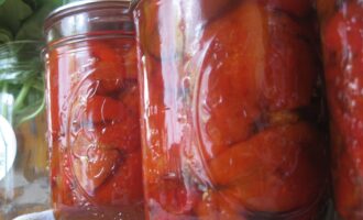 Жареный маринованный перец