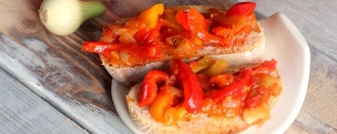 Лечо на зиму из помидор и перца