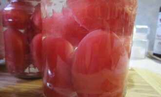 Маринованные помидоры без кожицы