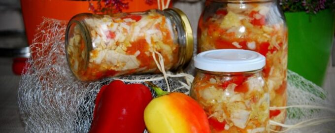 Салат кубанский на зиму