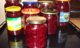Салат из свеклы и моркови на зиму