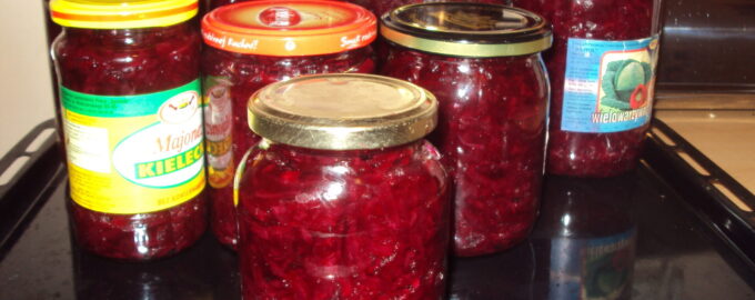 Салат из свеклы и моркови на зиму