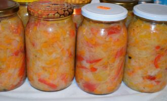 Витаминный салат на зиму