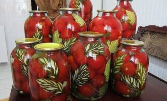 Овощное ассорти с водкой без стерилизации