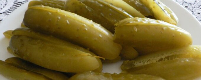 Маринованные огурцы по-болгарски