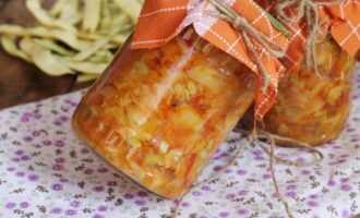 Овощи с рисом на зиму