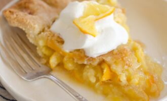 Пирог с апельсиновой начинкой