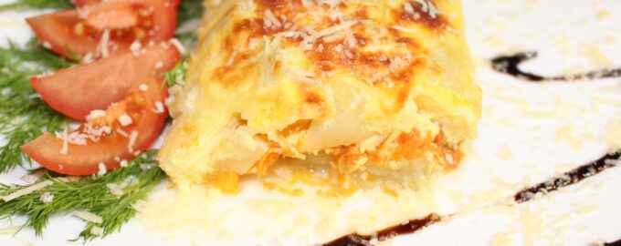 Рыба запеченная с ананасами. Лакомство для взрослых и детей.