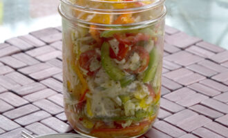 Острый салат из капусты