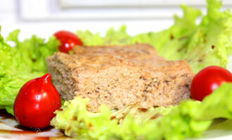 Мясное суфле в духовке